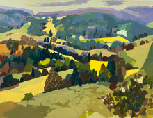 Load image into Gallery viewer, Hills and Valleys, Trees and Fields