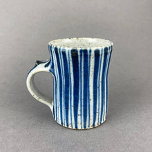 Load image into Gallery viewer, Small Mug - Blue Pinstripe