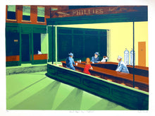 Load image into Gallery viewer, Edward Hopper's Dog - Nighthawks