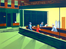 Load image into Gallery viewer, Edward Hopper's Dog - Nighthawks