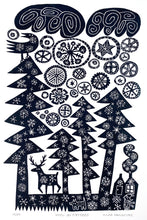 Load image into Gallery viewer, Snow on Firtrees