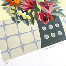 Load image into Gallery viewer, Grey Check & Spots