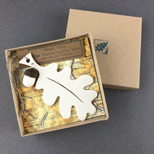 Load image into Gallery viewer, Oak Leaf & Acorn in Gift Box