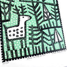 Load image into Gallery viewer, Stag in the Snow