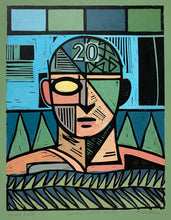 Load image into Gallery viewer, Geometric Swimmer No.20