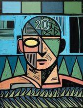 Load image into Gallery viewer, Geometric Swimmer No.20