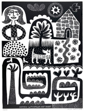 Load image into Gallery viewer, Woman in Polka Dot Skirt