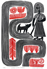 Load image into Gallery viewer, Woman with a Rake