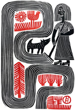 Load image into Gallery viewer, Woman with a Rake