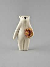 Load image into Gallery viewer, Bear with Dahlias
