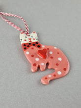 Load image into Gallery viewer, Cat Decoration - Pink
