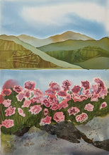 Load image into Gallery viewer, Loch Broom Sea Thrift with Beinn Dearg
