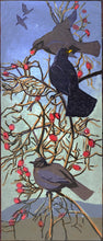 Load image into Gallery viewer, Blackbirds &amp; Rosehips
