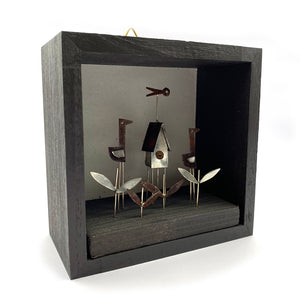 Boxed Garden Scene