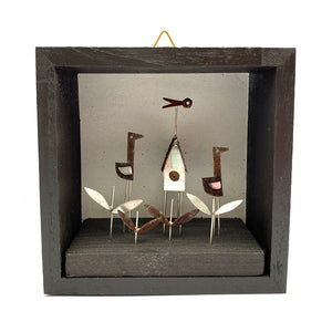 Boxed Garden Scene