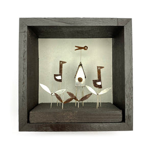Boxed Garden Scene