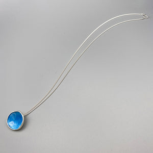 Flourish Large Bud Pendant - Blue