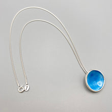 Load image into Gallery viewer, Flourish Large Bud Pendant - Blue
