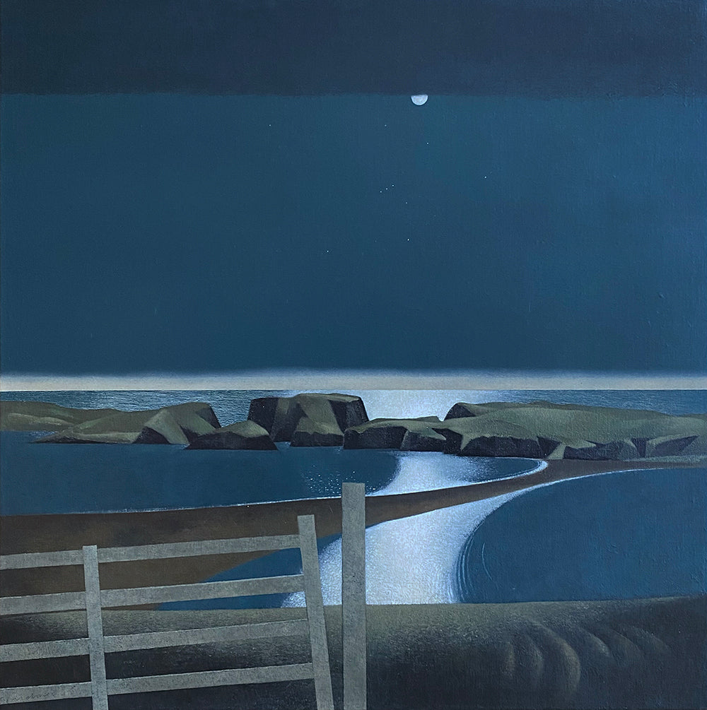 Cold Moon, St Ninian's Isle