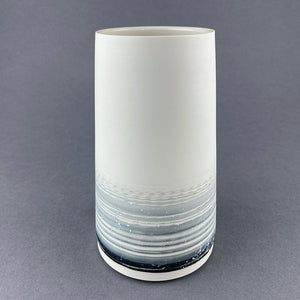 Conical Vase - Winter Shore