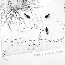 Load image into Gallery viewer, Feeding Birds in Winter
