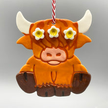 Load image into Gallery viewer, Highland Cow Decoration
