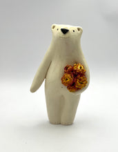 Load image into Gallery viewer, Bear with Dahlias
