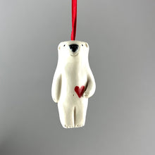 Load image into Gallery viewer, Bear with Heart Decoration
