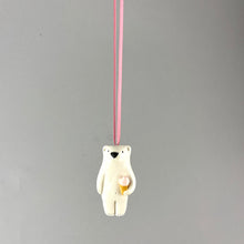 Load image into Gallery viewer, Bear with Strawberry Ice Cream Decoration
