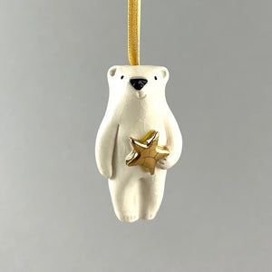 Bear with Star Decoration