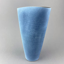 Load image into Gallery viewer, Large Folded Vase - Blue Grey
