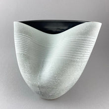 Load image into Gallery viewer, Large Folded Vase - Mushroom White
