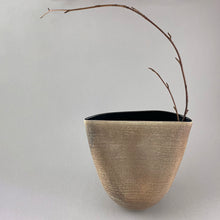 Load image into Gallery viewer, Large Folded Vase - Taupe
