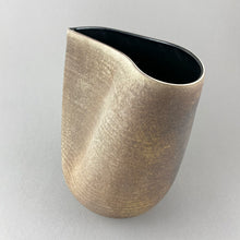 Load image into Gallery viewer, Large Folded Vase - Taupe
