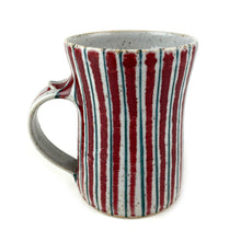 Load image into Gallery viewer, Large Mug - Red Pinstripe
