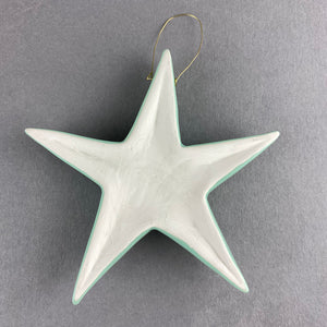 Star with Star Decoration - Turquoise