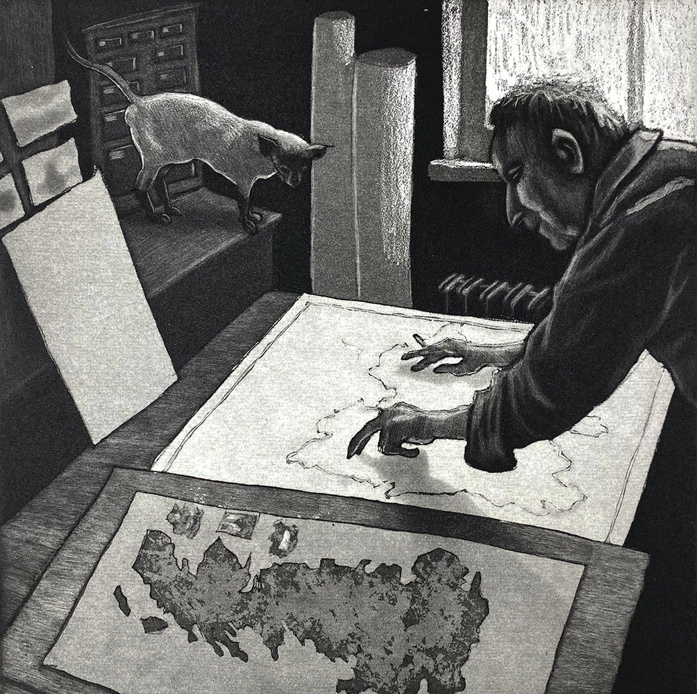 Norman Ackroyd's Cat