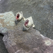 Load image into Gallery viewer, Pentagon Tourmaline Earrings
