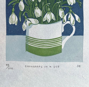 Snowdrops in a Cup