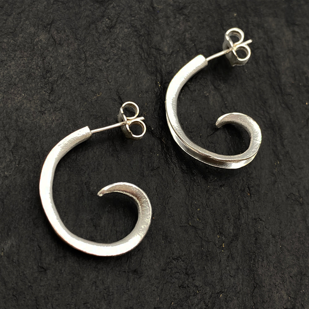 Small Curly Earrings