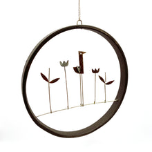 Load image into Gallery viewer, Small Hoop - Bird
