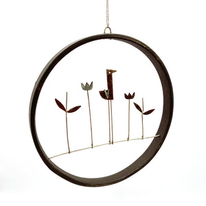 Small Hoop - Bird
