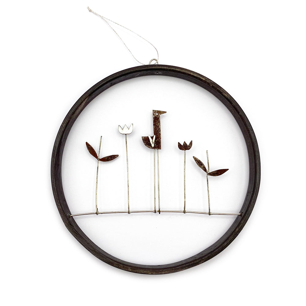 Small Hoop - Bird