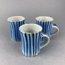 Load image into Gallery viewer, Small Mug - Blue Pinstripe
