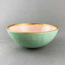 Load image into Gallery viewer, Small Bowl with Heart - Pink / Turquoise
