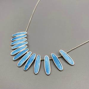 Thrive Razor Necklace - Blue