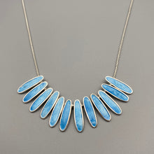 Load image into Gallery viewer, Thrive Razor Necklace - Blue
