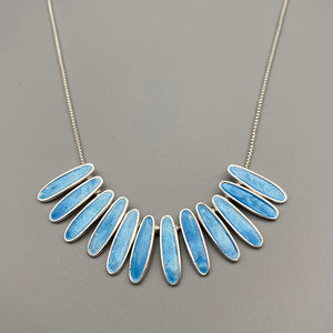 Thrive Razor Necklace - Blue