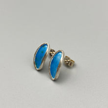 Load image into Gallery viewer, Thrive Small Frond Studs
