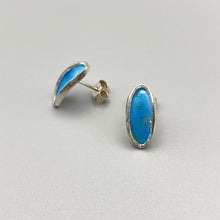 Load image into Gallery viewer, Thrive Small Frond Studs
